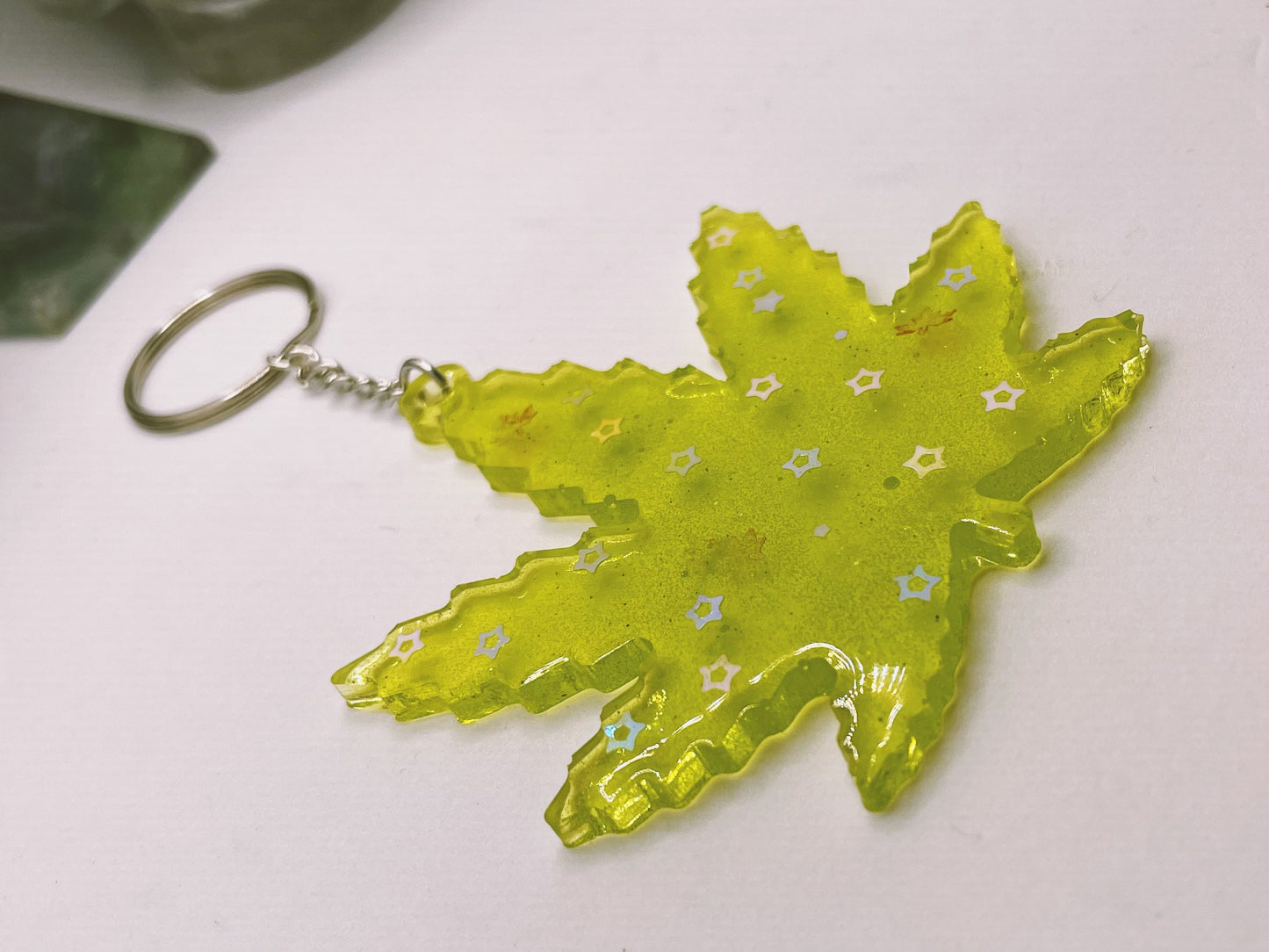 Pot Leaf Keychain