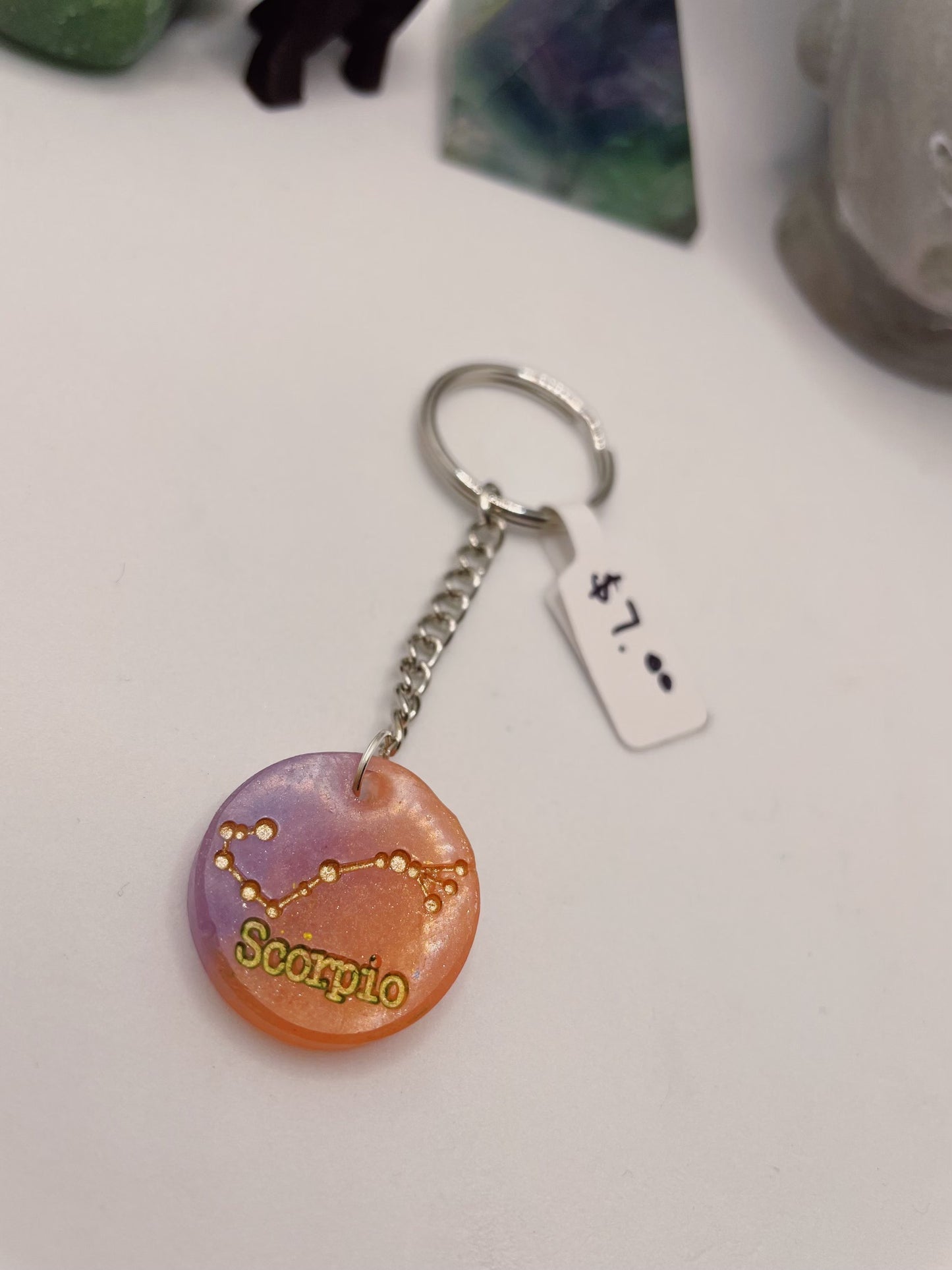 Scorpio Keychain