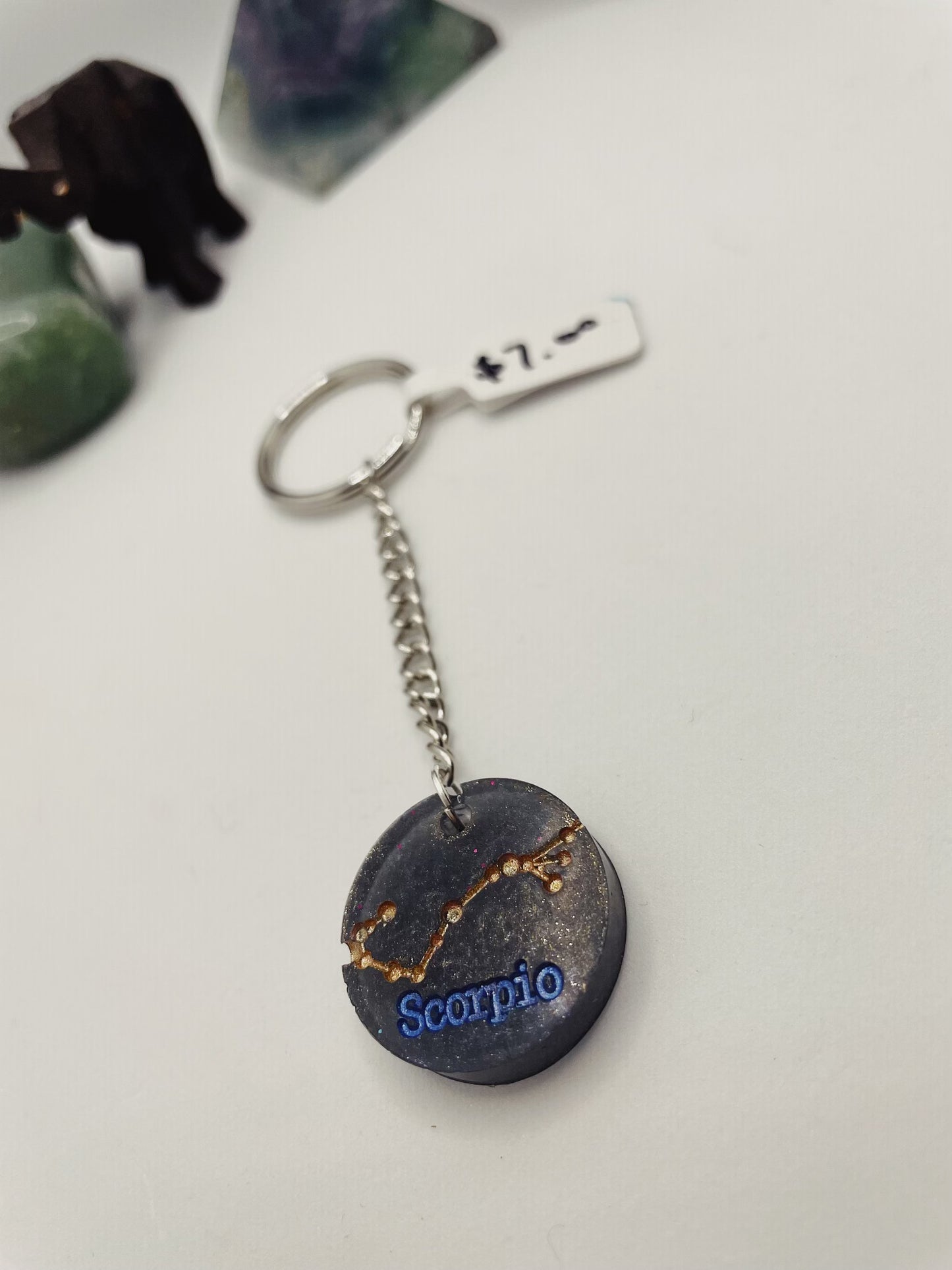 Scorpio Keychain